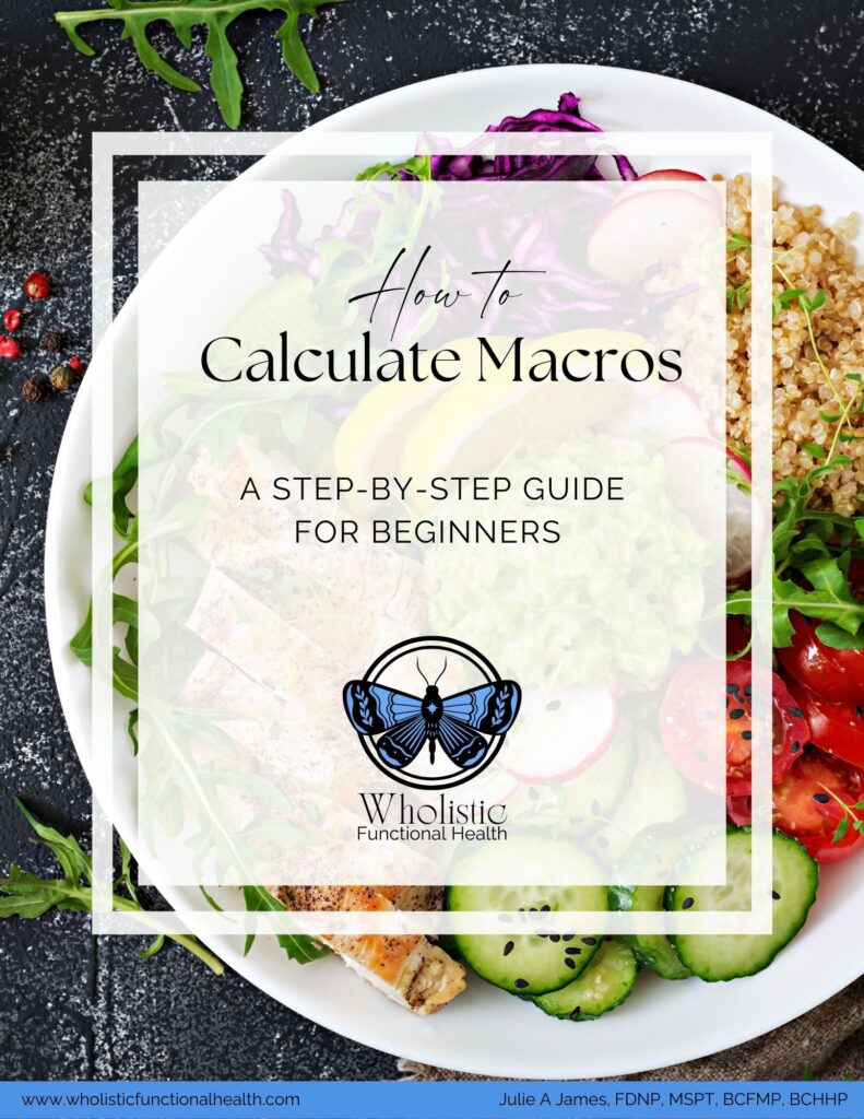 How to Calculate Your Macros eBook by Julie James