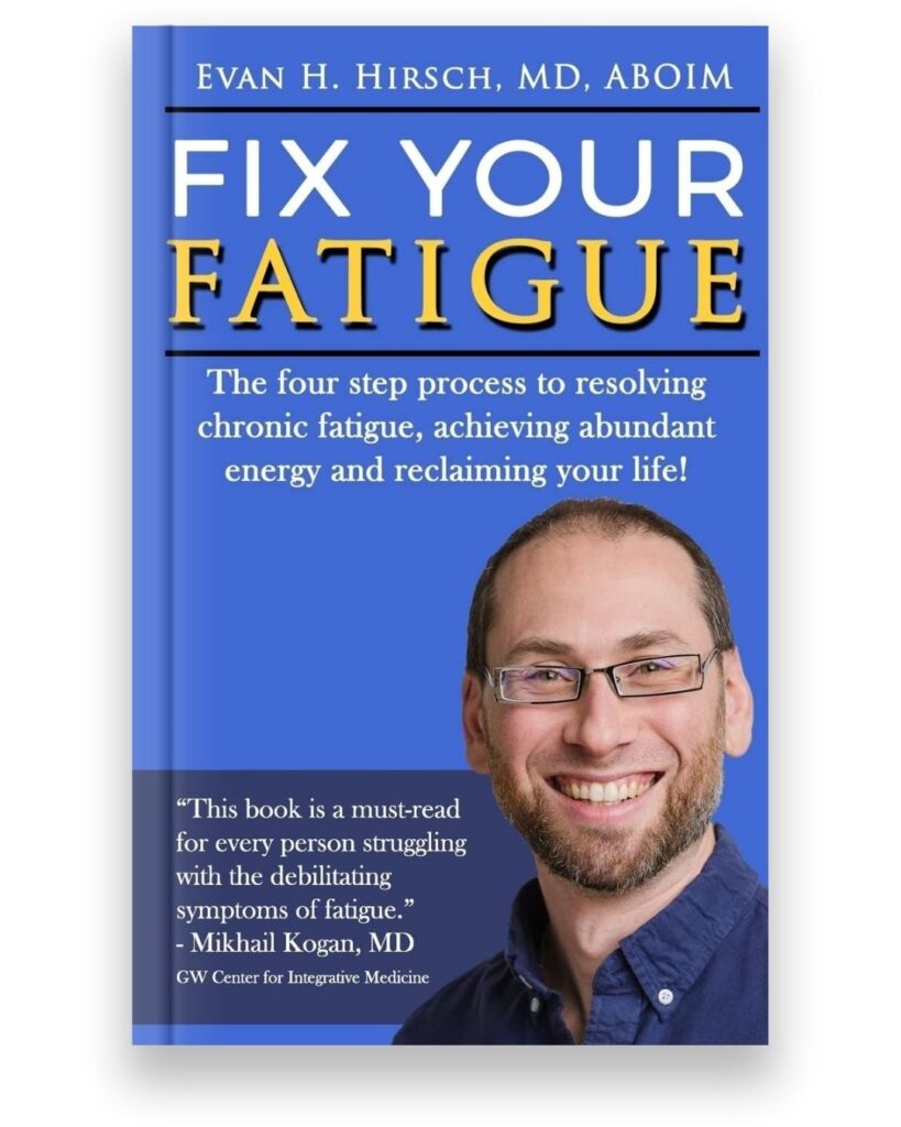 Fox Your Fatigue book by Evan Hirsch, MD