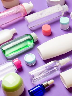 conventional, chemical laden personal care products